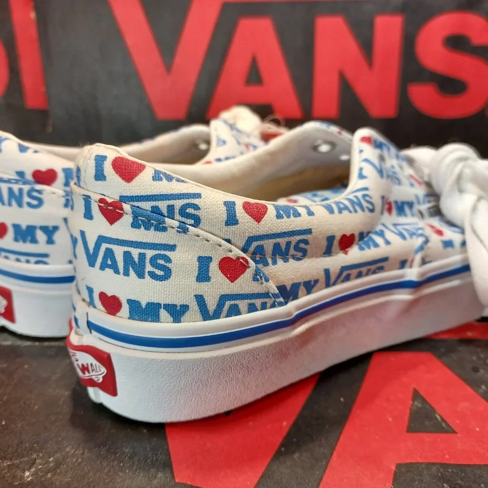 I Heart My Vans Men's 5.5/Women's 7 Era Red/White/Blue VN0A38FRVPS